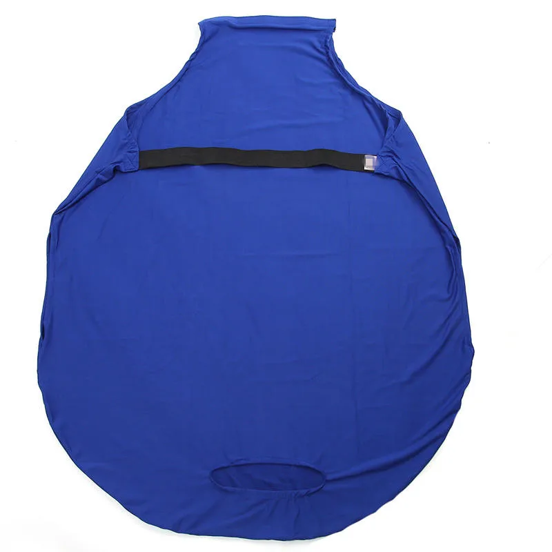 Дорожный защитный чехол на чемодан, чехол на колесиках, Дорожный чемодан, пылезащитный чехол, аксессуары для путешествий(только чехол - Цвет: blue