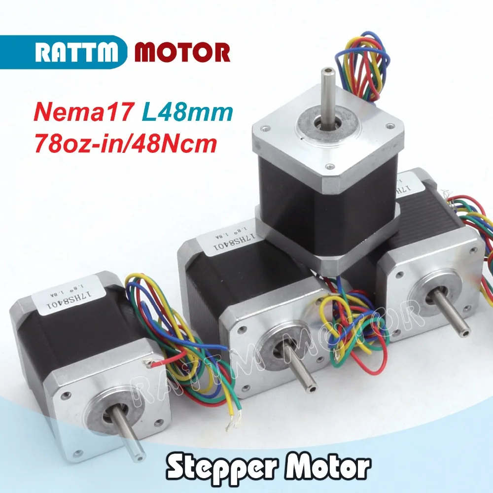 RATTM MOTOR 17HS8401 NEMA17 78 oz-in CNC Stepper Motor Stepping Motor 1.8A 