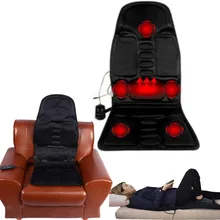 Электрический массажер для шеи, спинные кресла, массажное кресло, подушка, сиденье, вибратор, массажер, подушка с подогревом для ног, талии, тела, массажер