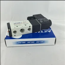 5 Путь 2 Позиция Airtac Электрический электромагнитный Клапан Клапаны 4V210-08 AC 220 В 1." Порты и разъёмы Размеры