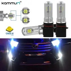 p13w SH24W led Bulbs светодиодные лампы для авто для Toyota Highlander дхо drl противотуманные фары ходовые огни для авто 6000K