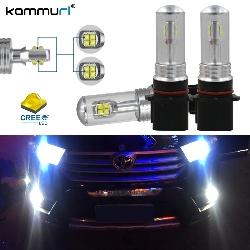 Туманки led toyota