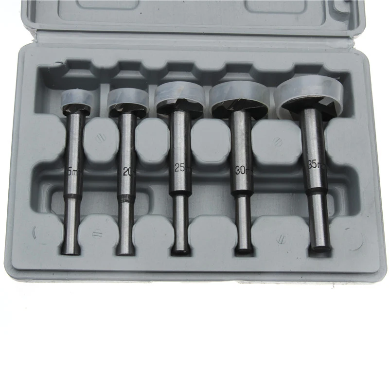 

5PCS Electric Drill Plate Woodworking Hole Hing Boring Drill Bit For Carpenty Wood Hole Cutter Auger Drilling