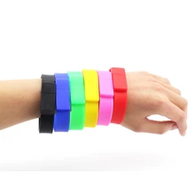 free shipping Full Colors Silicone Bracelet USB Flash Memory Drive 16GB