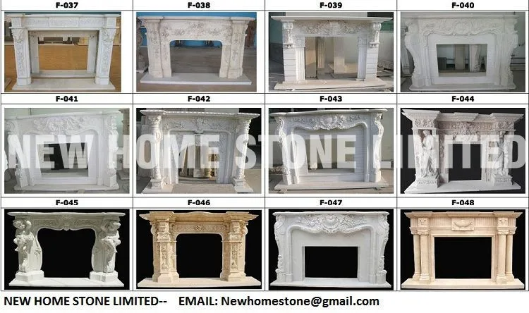 Large Marble Fireplaces 2015 Artwork Creamy White Marble Fireplace
