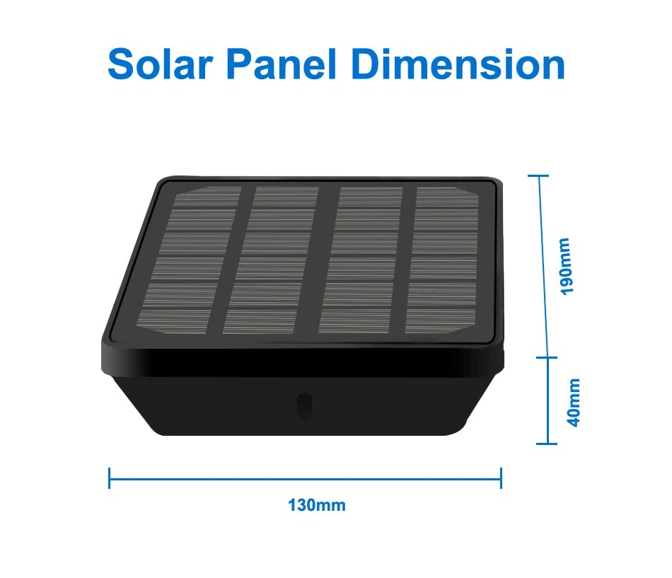 Smar Солнечный перезаряжаемый аккумулятор для камеры IP камера с солнечной панелью безопасности Wifi наружный всепогодный дом PIR Сигнализация