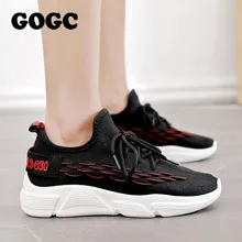 GOGC Shoes Woman font b Sneakers b font zapatos de mujer Female platform Lace Up Causal