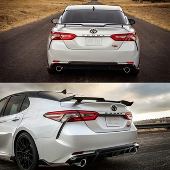 

For Toyota Camry Spoiler High Quality ABS Material Car Rear Wing Primer Color Rear Spoiler Car Styling TRD style 2018 2019