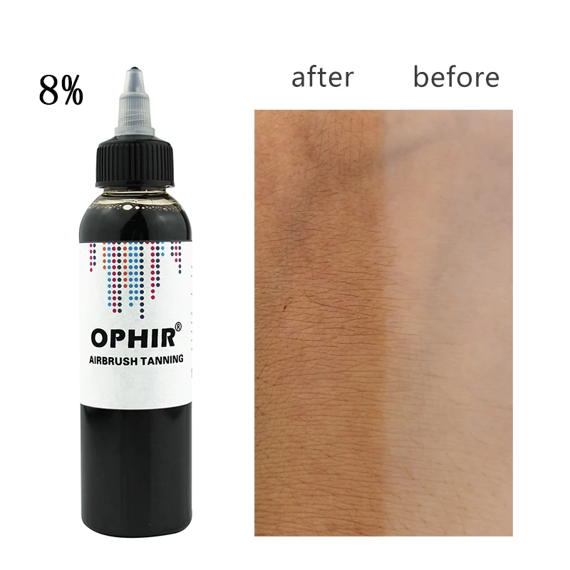 OPHIR 4 2 OZ Аэрограф краска для загара пигменты живописи тела эффективная бронзовая