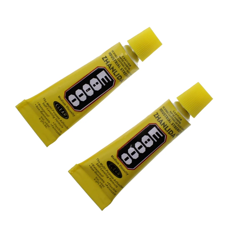 3ml Liquid Super Strong E8000 Glue Zhanlida Adhesive E 8000 Leather