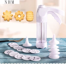 Инструмент для выпечки 12 чип печенья машина печенья масло установлен жаккардовые Инструменты для выпечки