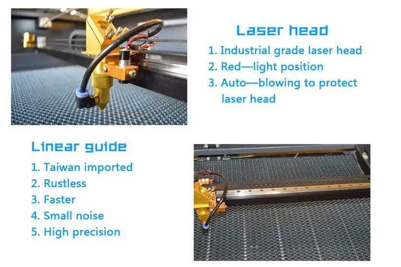 Laser 100w 6090 laser engraving machine co2 laser engraving machine 220v / 110v laser cutter machine diy CNC engraving machine