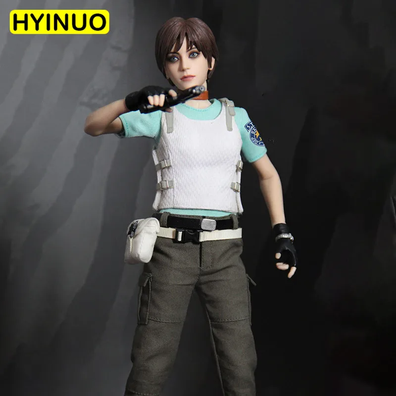 

1/6 Scale FS014 Resident Evil Rebecca Chambers S.T.A.R.S Suit Action Figure Set Sculpt Model 12' Full Set Action Figure Dolls