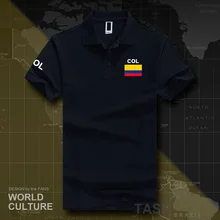 Мужские рубашки поло с коротким рукавом, белые, брендовые, с принтом, для страны, хлопок, с флагом, новая мода