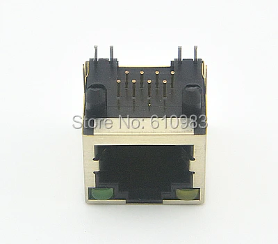 Сетевой адаптер 20 шт./лот RJ45 печатная плата 8 pin разъем RJ 45 коннектор для освещения