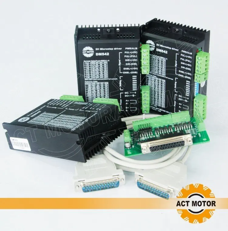 

3 axis nema17 or nema23 stepper motor driver 128micsteps,4.2A 18-50VDC CE