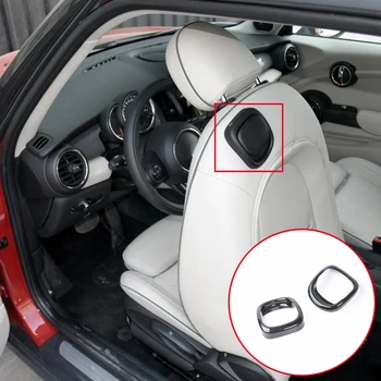 

For BMW MINI F56 3-door Hatch 2014-2018 ABS Plastic Interior Front Seat Back Handle Bowl Frame Cover Trim 2pcs Car Styling