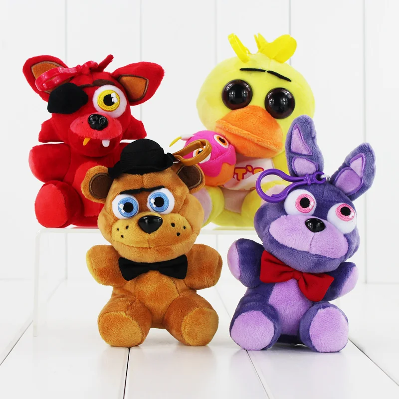 15 см мягкие игрушки FANF Five Nights At freddys мишка лисичка кролик фигурки животных игрушка
