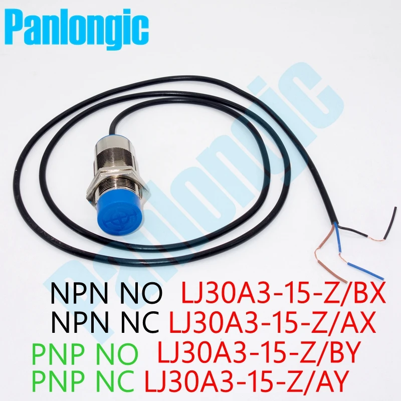 Индуктивный датчик приближения M30 NPN NO LJ30A3 15 Z/BX NC Z/AX PNP Z/BY Z/AY мм DC|npn no|nc nonpn nc |