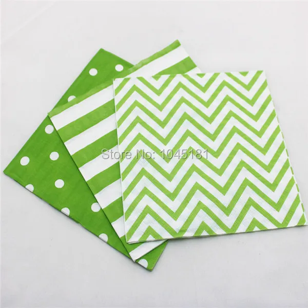 green paper napkin