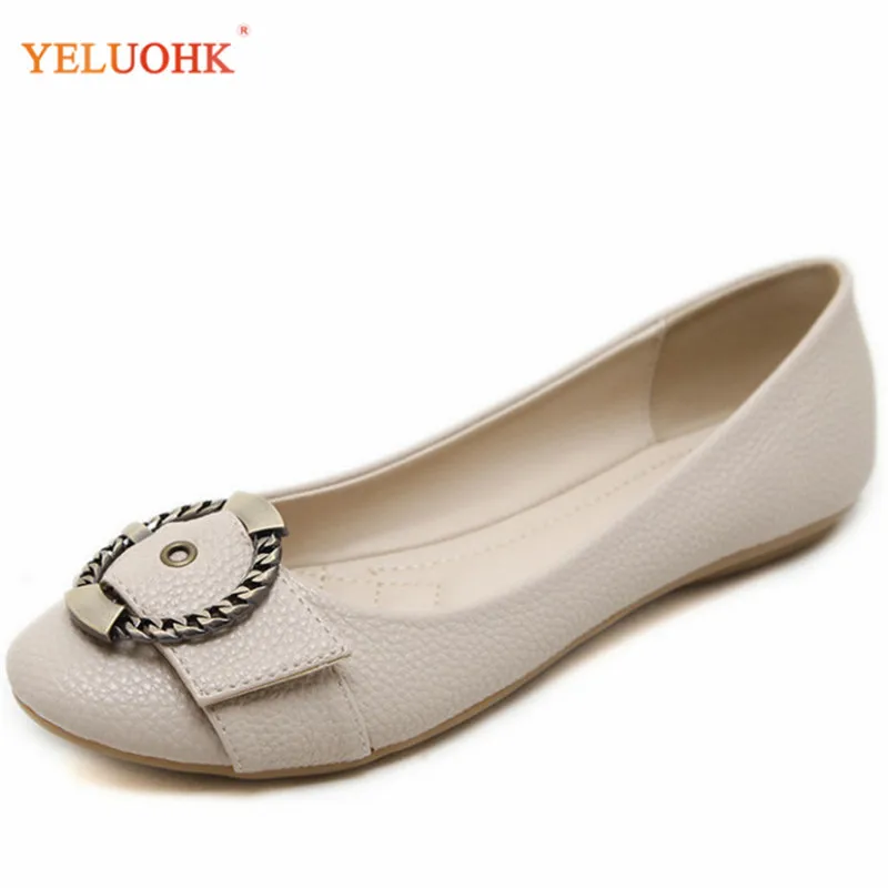 

35-41 Flat Shoes Women Large Size Loafers For Women Slip On 2019 Spring Moccasins For Women Shoes