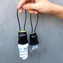 4 шт. водонепроницаемый ламповый патрон E27 винт светодиодная розетка лампа Фонари Полная герметизация выносная линия основание светильника