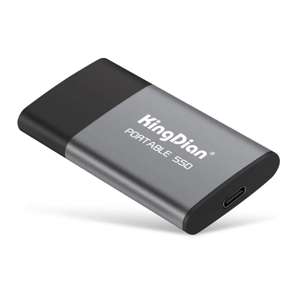 KingDian внешний портативный SSD USB3.1 Тип C SSD 120GB 240GB 250GB 500GB внешний твердотельный накопитель для компьютера