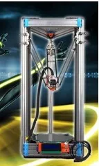 D-force Mini 3D printer DIY kit installed high-speed stability Deltabot  Building tutorial outstrip rostock Reprap Prusa  kossel