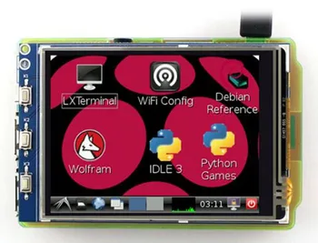 

3.2 inch Resistive Touch Screen SPI TFT LCD XPT2046 Controller 320*240 for Raspberry Pi