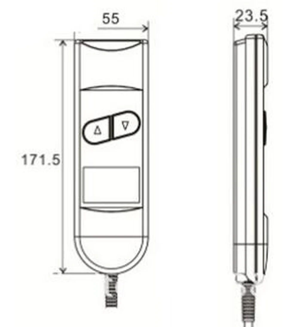 Электрический, для кресла с откидной спинкой 2 кнопки переключатель с дистанционным управлением силовой подъемный стул ручка пульт дистанционного управления переключатель