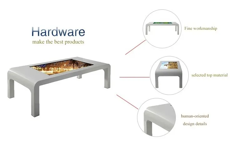 2020 китайский новый поставщик предложение интерактивного Multi Touch Screen журнальный столик Wi-Fi/лам/PC/монитор Shell/случай/ держатель