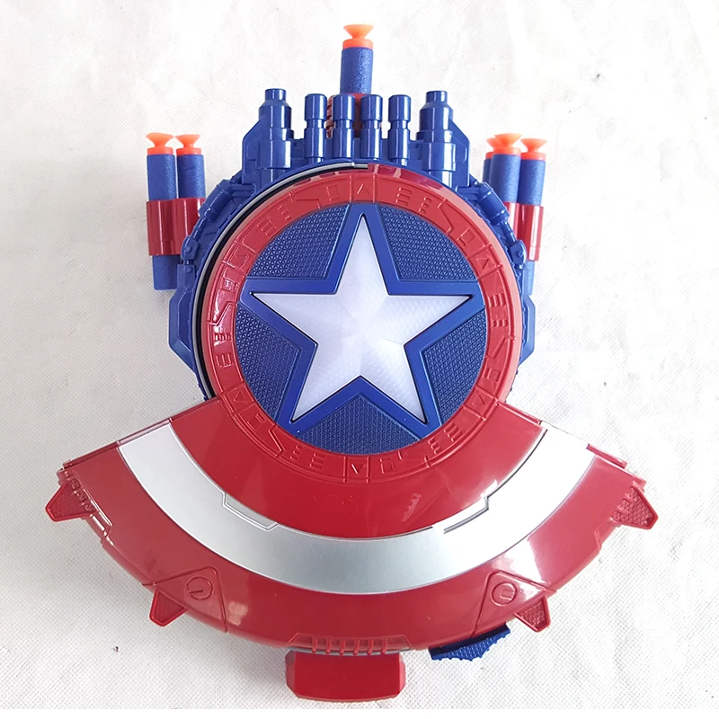captain america civil war blaster reveal shield