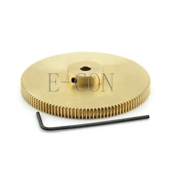 

1pcs 0.5M 3mm/4mm/5mm/6mm/6.35mm/7mm/8mm/9mm/10mm/11mm/12mm Bore Hole 120Teeth Module 0.5 Motor Metal Gear Wheel with Top Screws