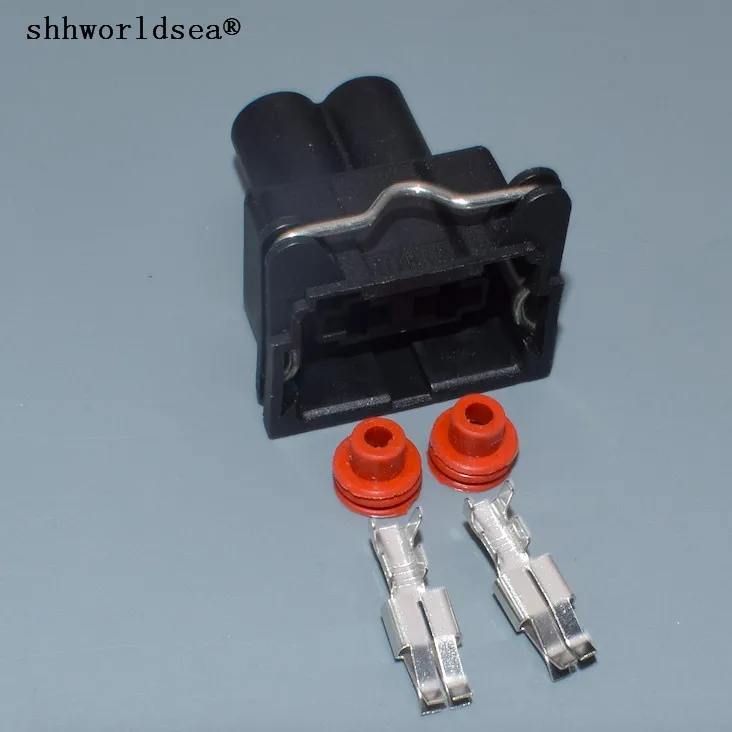 

Shhworldsea 2 контакта 6,3 мм серии 2P автомобильный разъем, гнездовые адаптеры кабеля