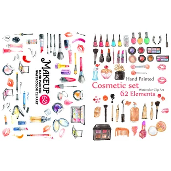 

1 PCS Woman Makeup Cosmetic Set Korean Precut Decoration Stickers Desk Organizer School Supplies Office Accessories