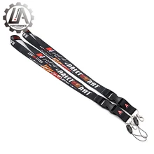 LA racing-New car lanyard for RALLIART lanyards for Mitsubishi keychain for Mitsubishi fans keyring
