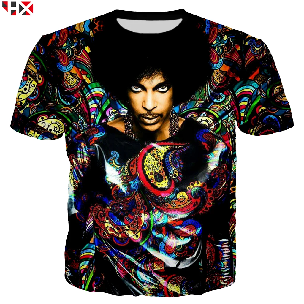 

Fashion Design T Shirt Men/women Singer Prince Rogers Nelson 3D Printed T Shirt Sweatshirt Harajuku Hoodie Streetwear Tops HX902