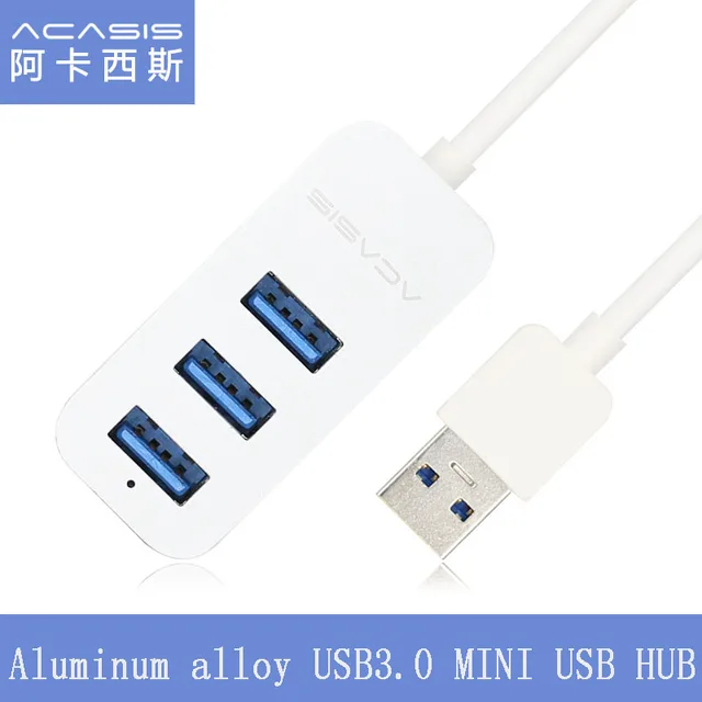 Best Offers High Quality Acasis HS0061 Aluminum High Speed 5Gpbs USB HUB 3 Ports Splitter Adapter Computer Accessories Mini USB3.0 Adapter Best Offers High Quality Acasis HS0061 Aluminum High Speed 5Gpbs USB HUB 3 Ports Splitter Adapter Computer Accessories Mini USB3.0 Adapter