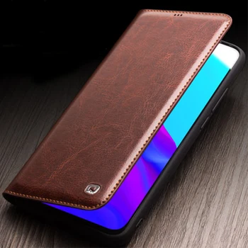 

Business Flip Cases Covers for Huawei Nova 4 Case Genuine Leather Phone Skin for Huawei Nova4 Fashion Slim Fundas Coque capa