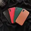 Funda con textura de cuero mate para iPhone SE 11 12 Pro XS Max XR X, funda ultrafina para iPhone 8 6 6s 7 plus ► Foto 2/6