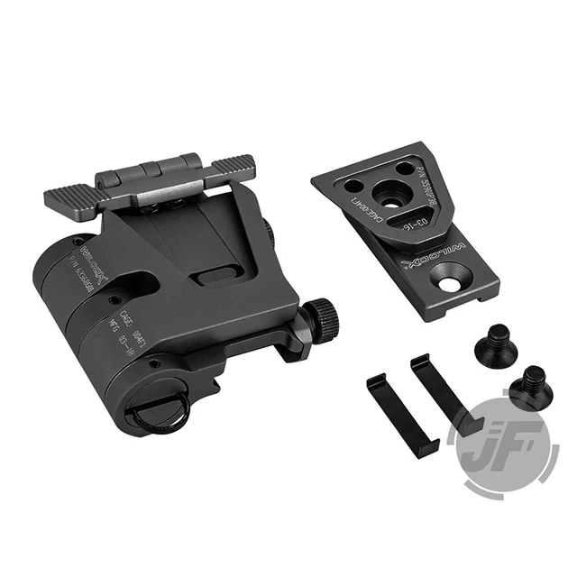 Tactical Magnifier Flip Mount Flip To Side Quick Detach w/ 5/8" Riser