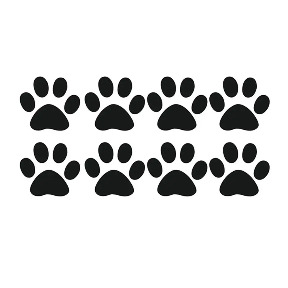 

Cute Cat Paw Footprint Reflective Car-Styling Vehicle Decals Sticker Decoration