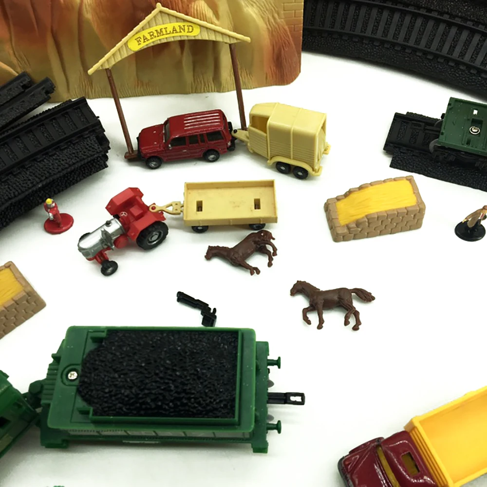 

HO Train Model Accessories Kids Toys Scale 1:87 Model Building Layout Good Quality