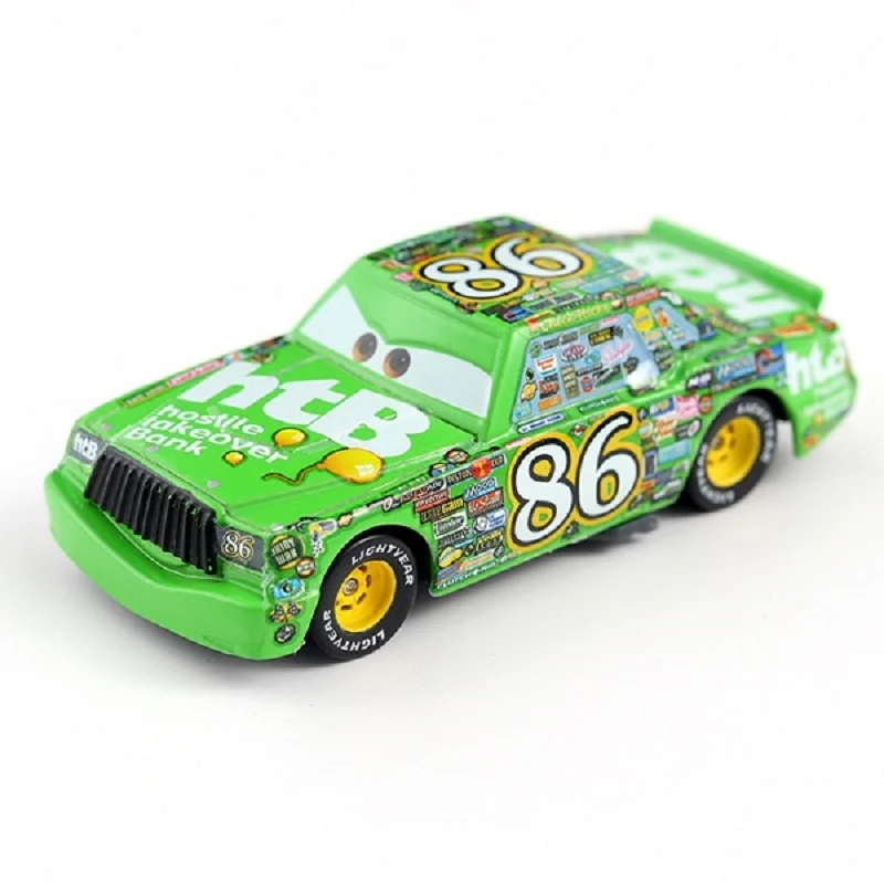 Автомобили 3 disney Pixar тачки № 86 Чико Хикс металлическая литая игрушка автомобиль 1:55 Молния Маккуин детский подарок - Цвет: 13