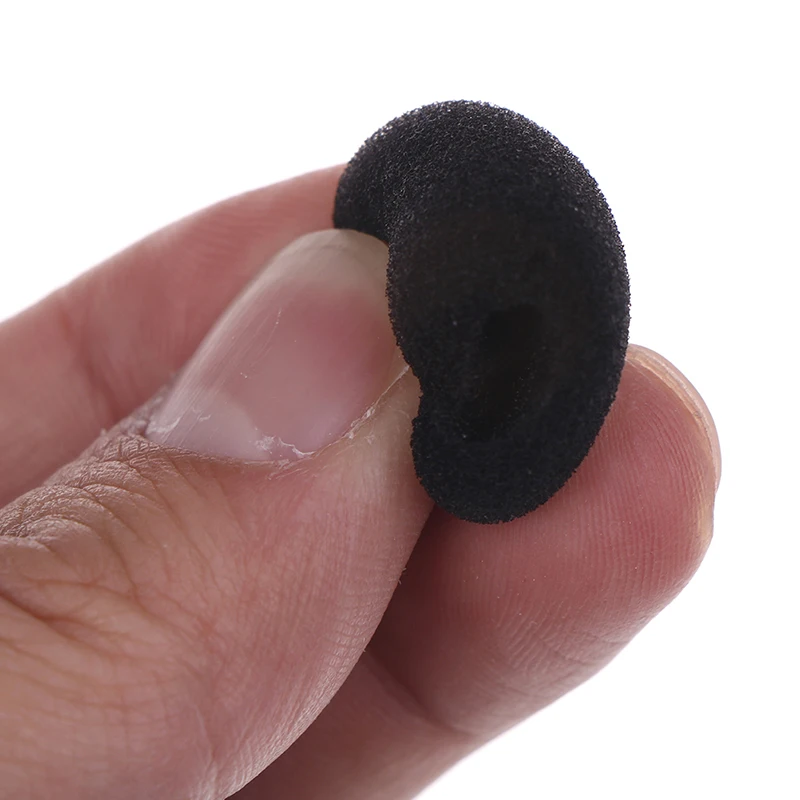 10 pcs 25*8mm سماعة استبدال رغوة ميكروفون غطاء سماعة هاتف Mic غطاء ميكروفون الزجاج Windshied سماعة رغوة