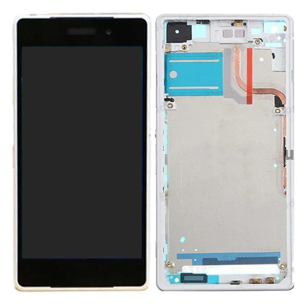 

For Sony Xperia Z2 D6502 D6503 (3G Version) LCD Screen Display Touch Digitizer With White Frame High quality
