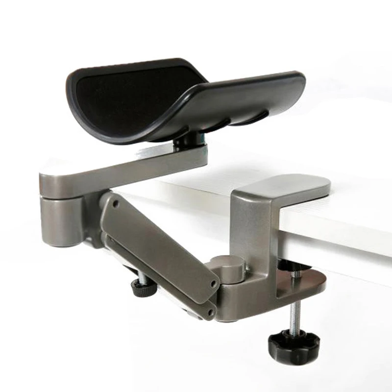 Prix pour Ergonomique Bras Reste pour Ordinateur De Table Support de Bras En Aluminium Alliage Souris Pad Bras Repose-Poignet Main Épaule Protéger Tapis De Souris Prix pour Ergonomique Bras Reste pour Ordinateur De Table Support de Bras En Aluminium Alliage Souris Pad Bras Repose-Poignet Main Épaule Protéger Tapis De Souris