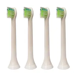 4 шт Sonicare сменные насадки для щёток для Philips HX6074 Sonicare Зубная щётка ProResults DiamondClean EasyClean FlexCare