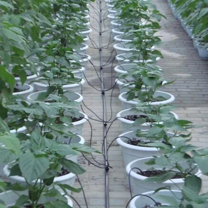 20 комплектов изогнутых стрел для полива сада капельного полива растений в теплице сплиттер оборудование для полива сада продукты для полива