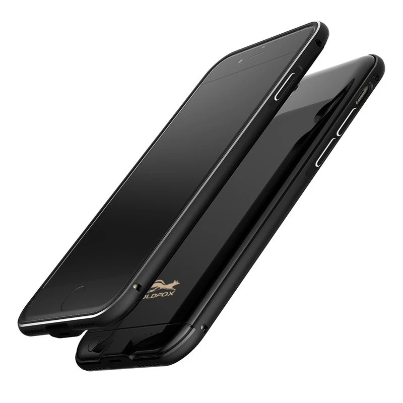 Kopen Ultra Slim Oplaadbare Externe Geval Back Voor iPhone 6 6 s Plus Power Bank Telefoon Oplader Case iphone 7 7 plus